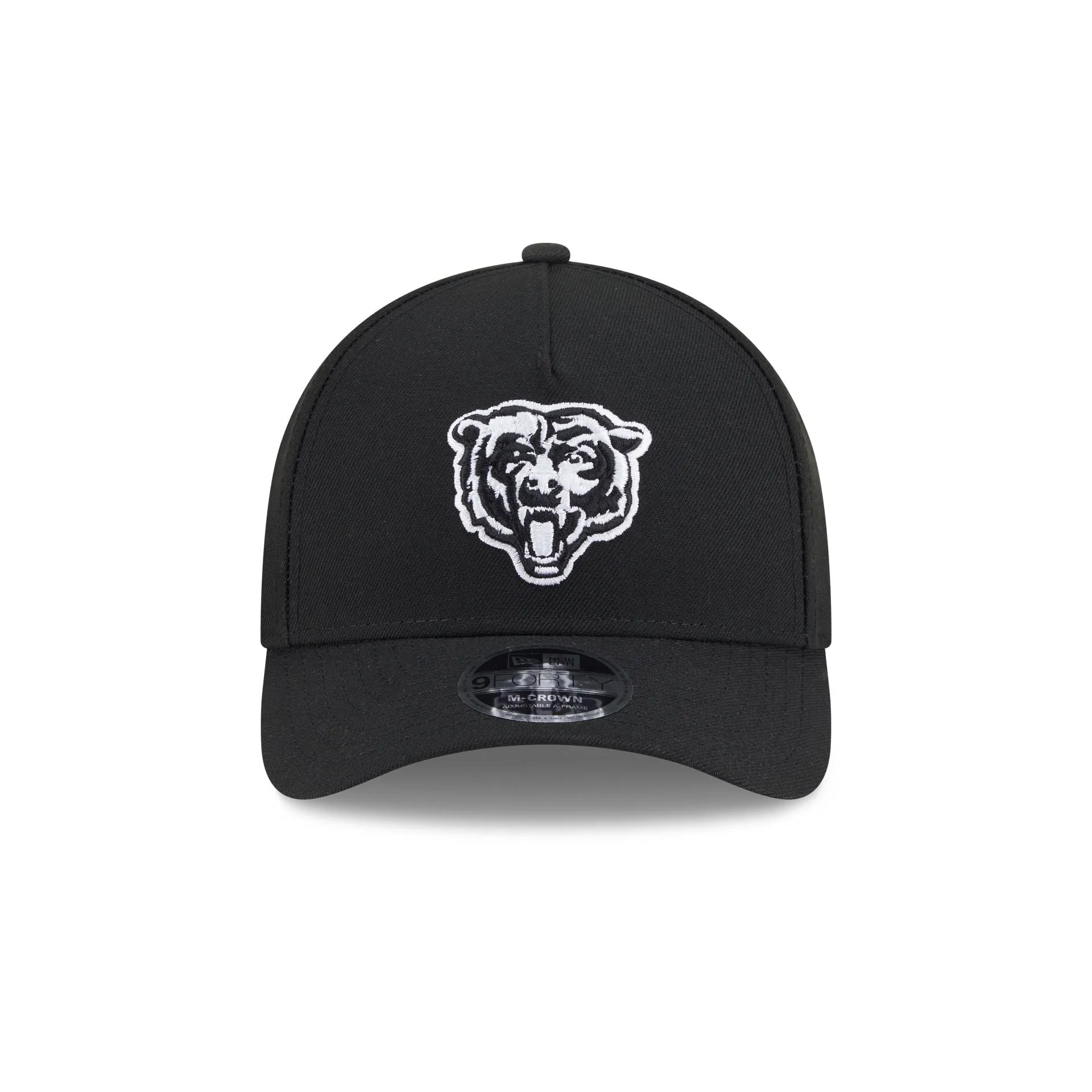 Chicago Bears Black & White 9FORTY M-Crown A-Frame Snapback Hat sold by New Era product image thumbnail 2