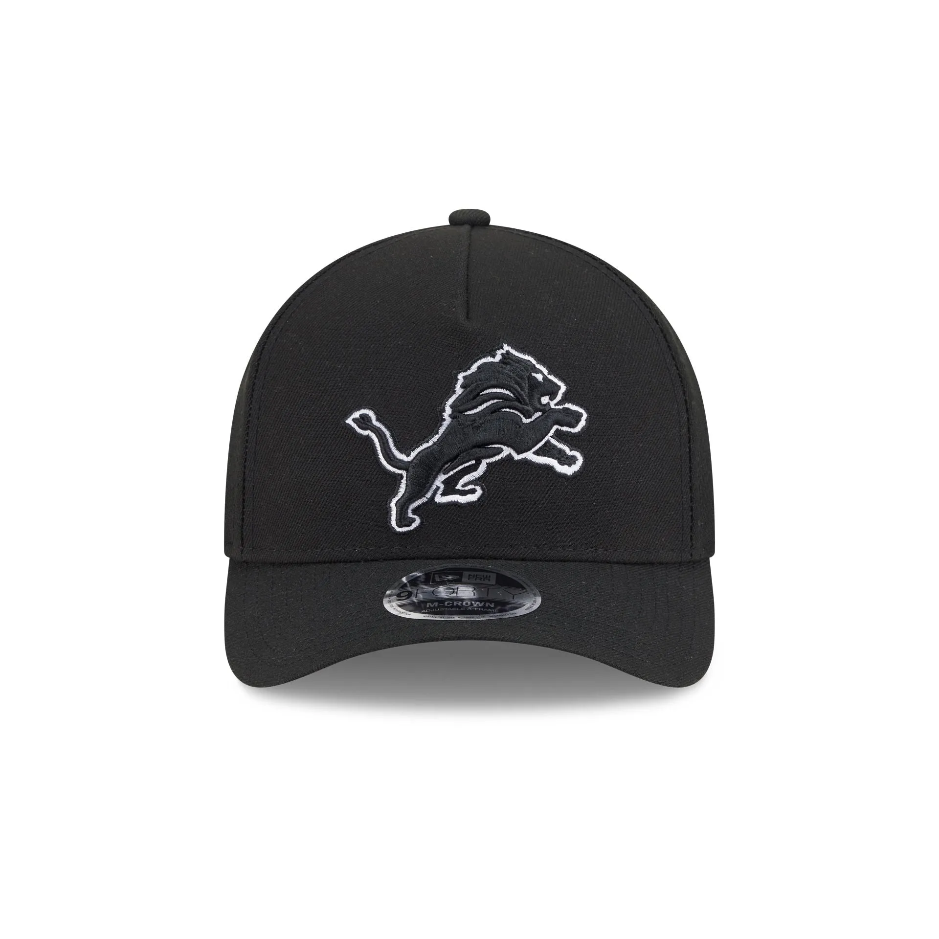 Detroit Lions Black & White 9FORTY M-Crown A-Frame Snapback Hat sold by New Era product image thumbnail 2