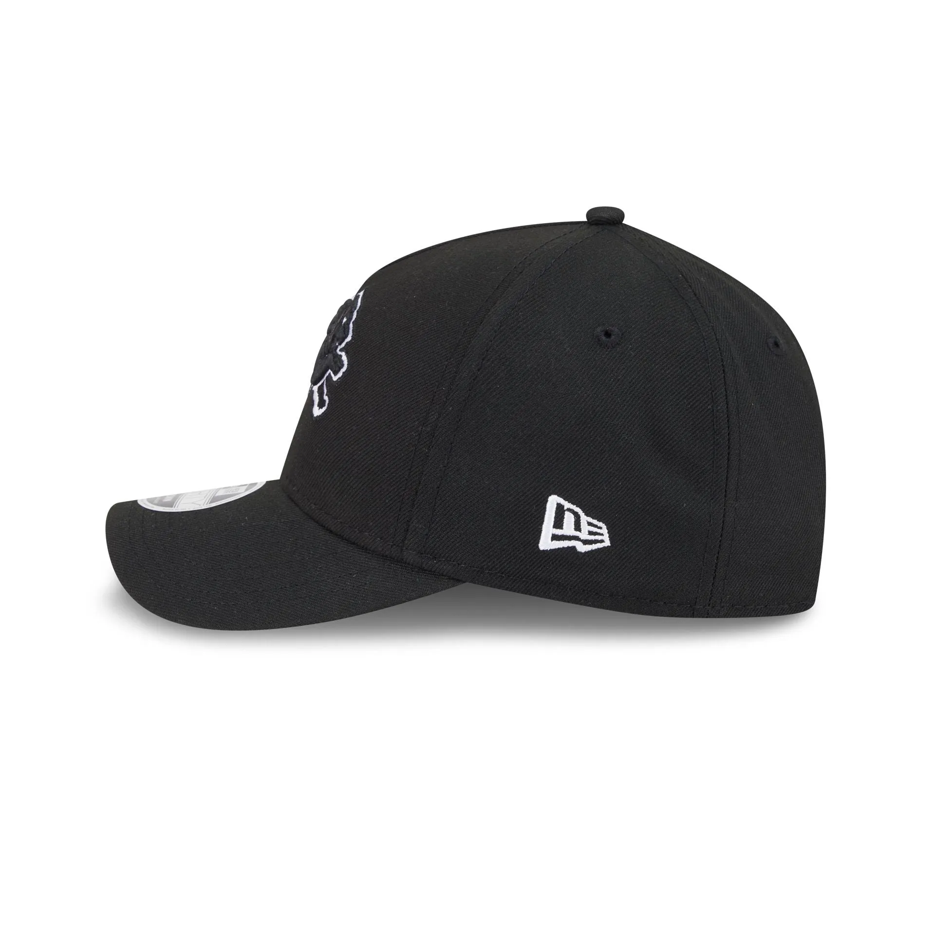 Detroit Lions Black & White 9FORTY M-Crown A-Frame Snapback Hat sold by New Era product image thumbnail 4