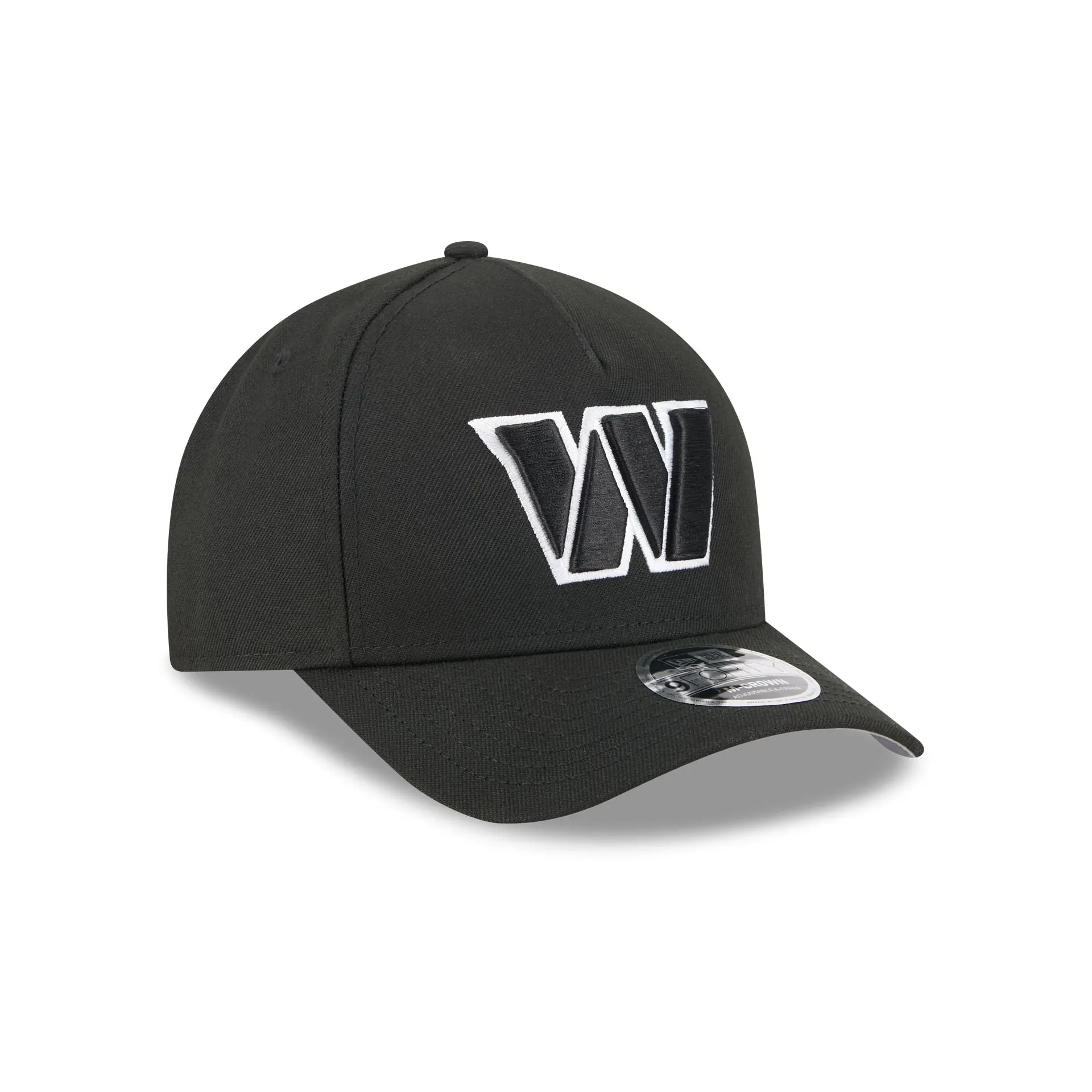 Washington Commanders Black & White 9FORTY M-Crown A-Frame Snapback Hat sold by New Era product image thumbnail 3