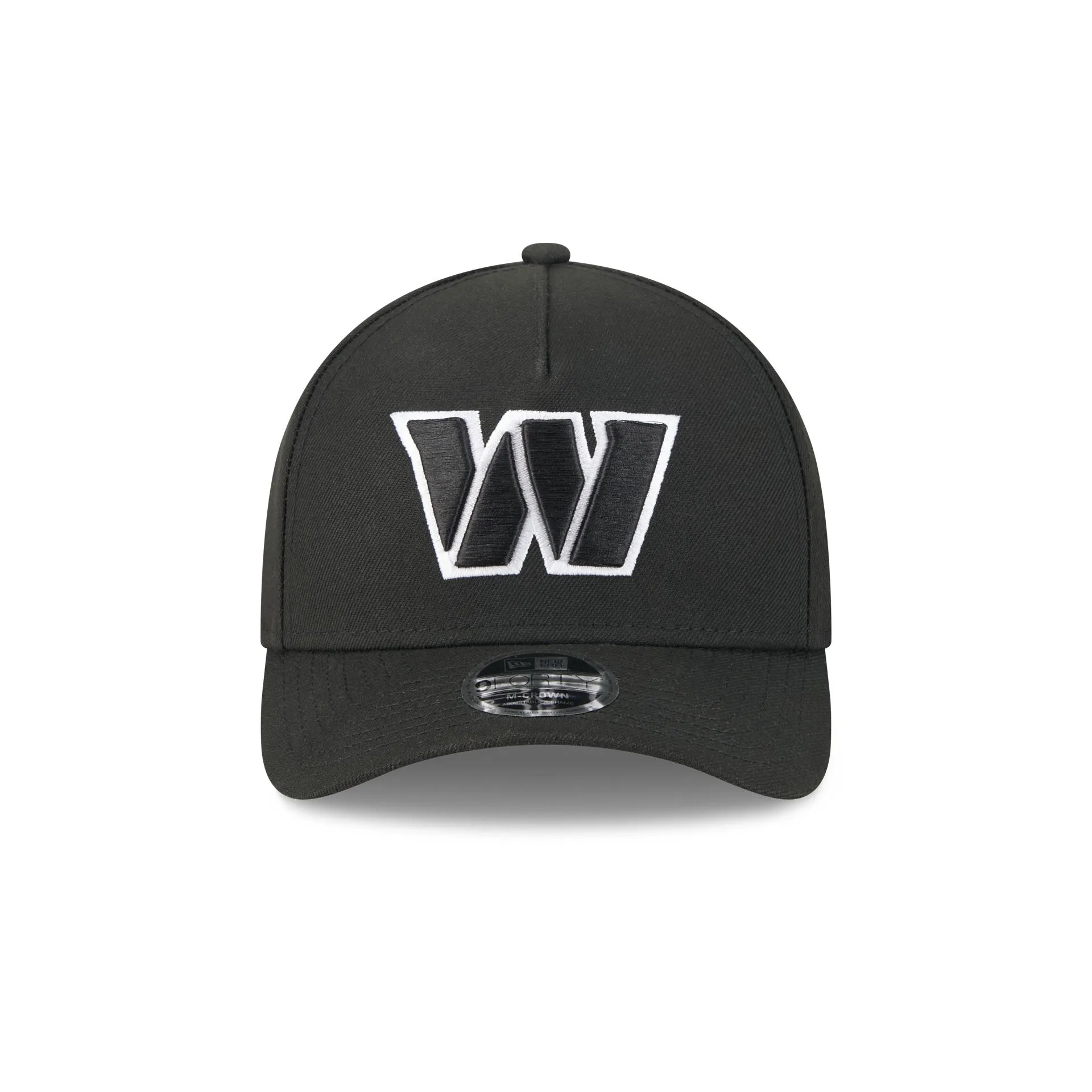 Washington Commanders Black & White 9FORTY M-Crown A-Frame Snapback Hat sold by New Era product image thumbnail 2
