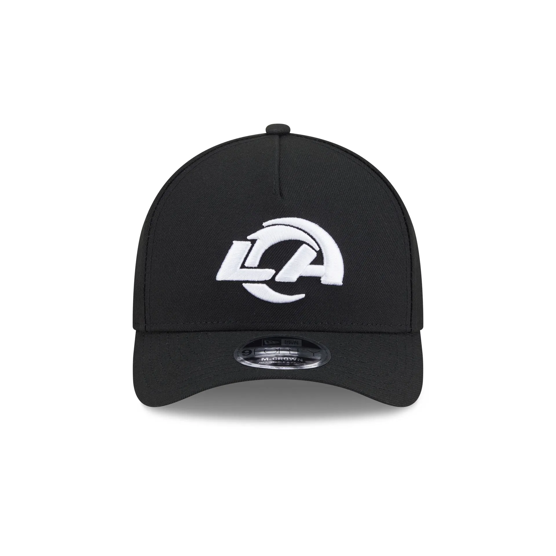 Los Angeles Rams Black & White 9FORTY M-Crown A-Frame Snapback Hat sold by New Era product image thumbnail 2