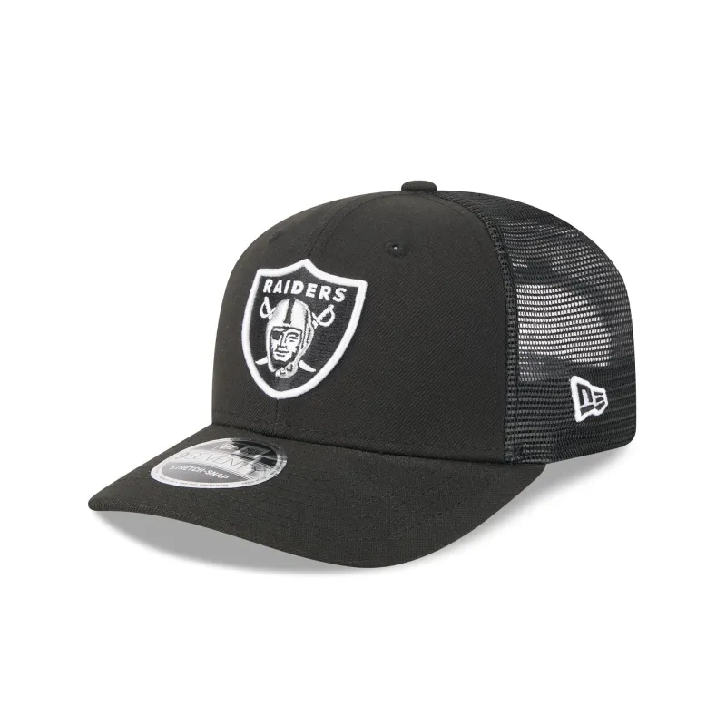 Las Vegas Raiders Team 9SEVENTY Trucker Hat sold by New Era