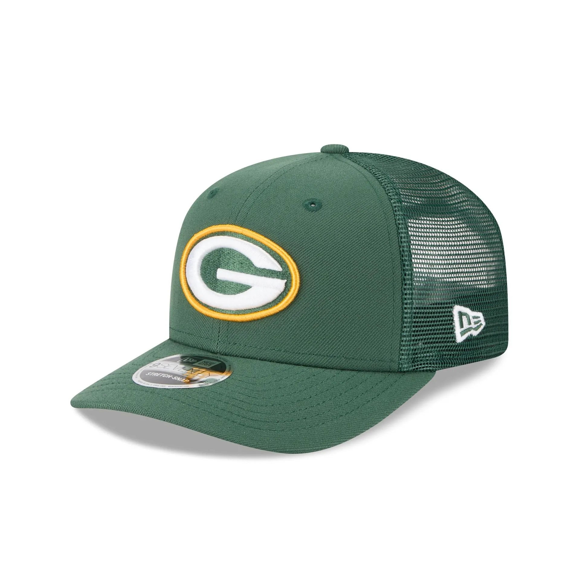 Green Bay Packers Team 9SEVENTY Trucker Hat sold by New Era
