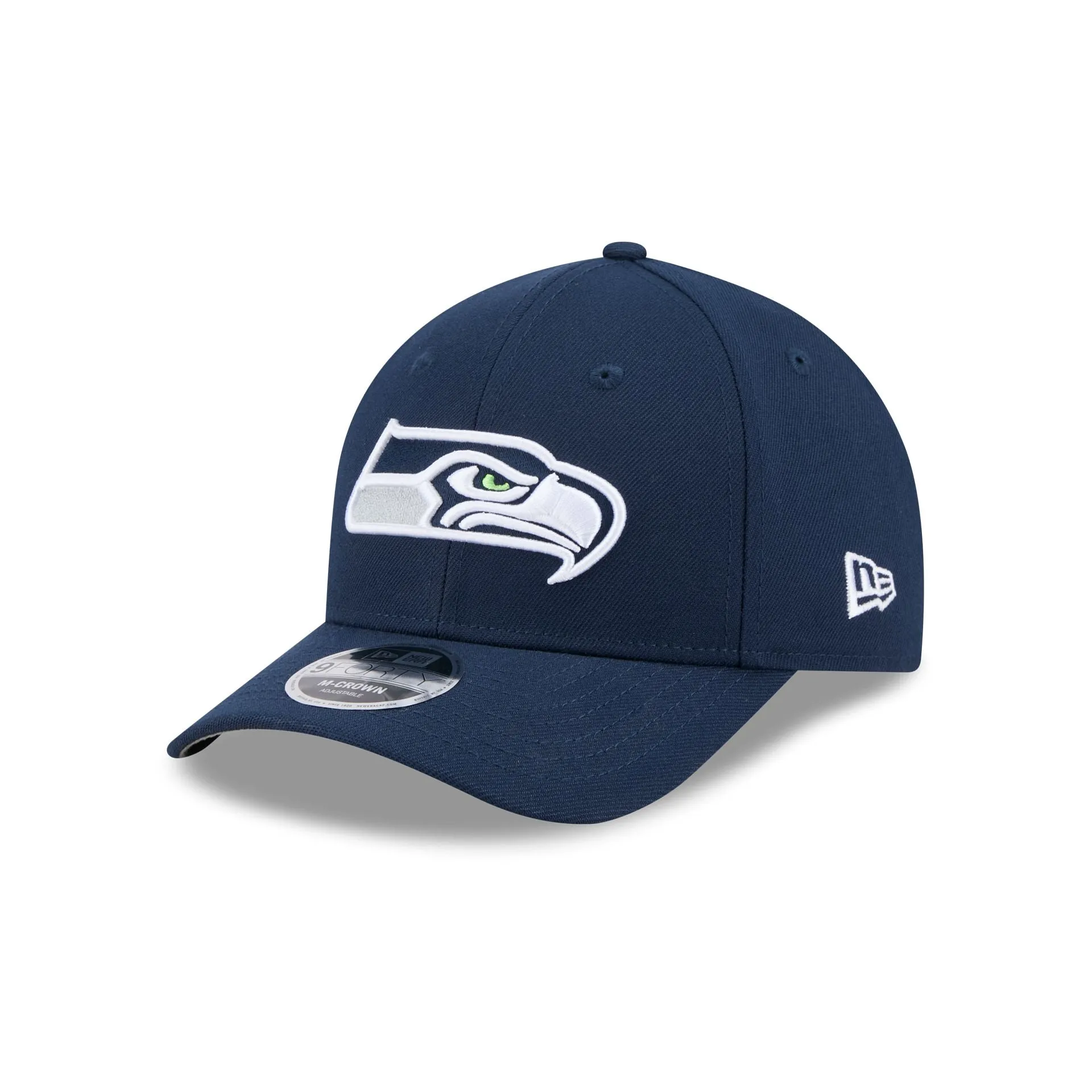 Seattle Seahawks Team Kids 9FORTY M-Crown Snapback Hat sold by New Era