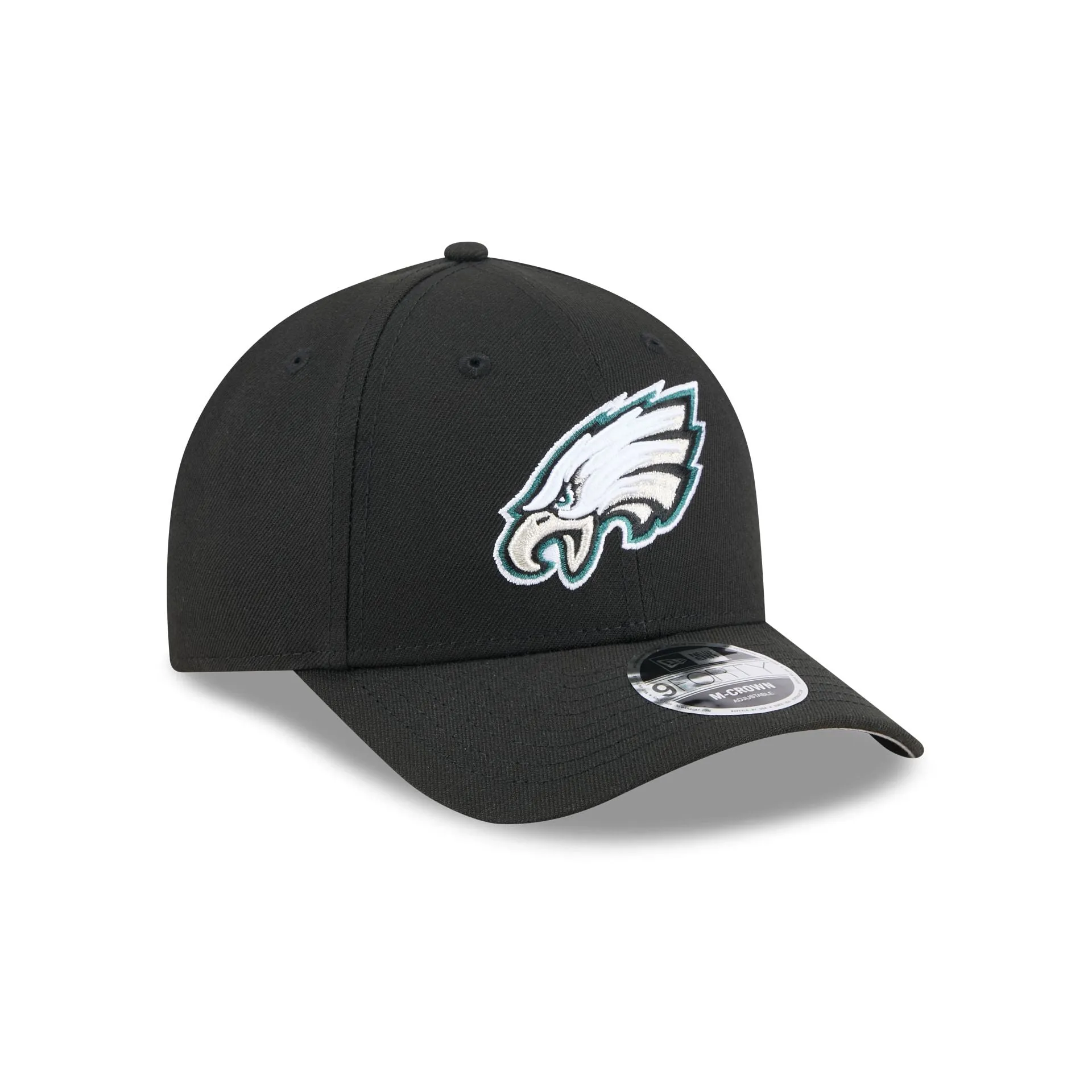 Philadelphia Eagles Team Black 9FORTY M-Crown Snapback Hat sold by New Era product image thumbnail 3
