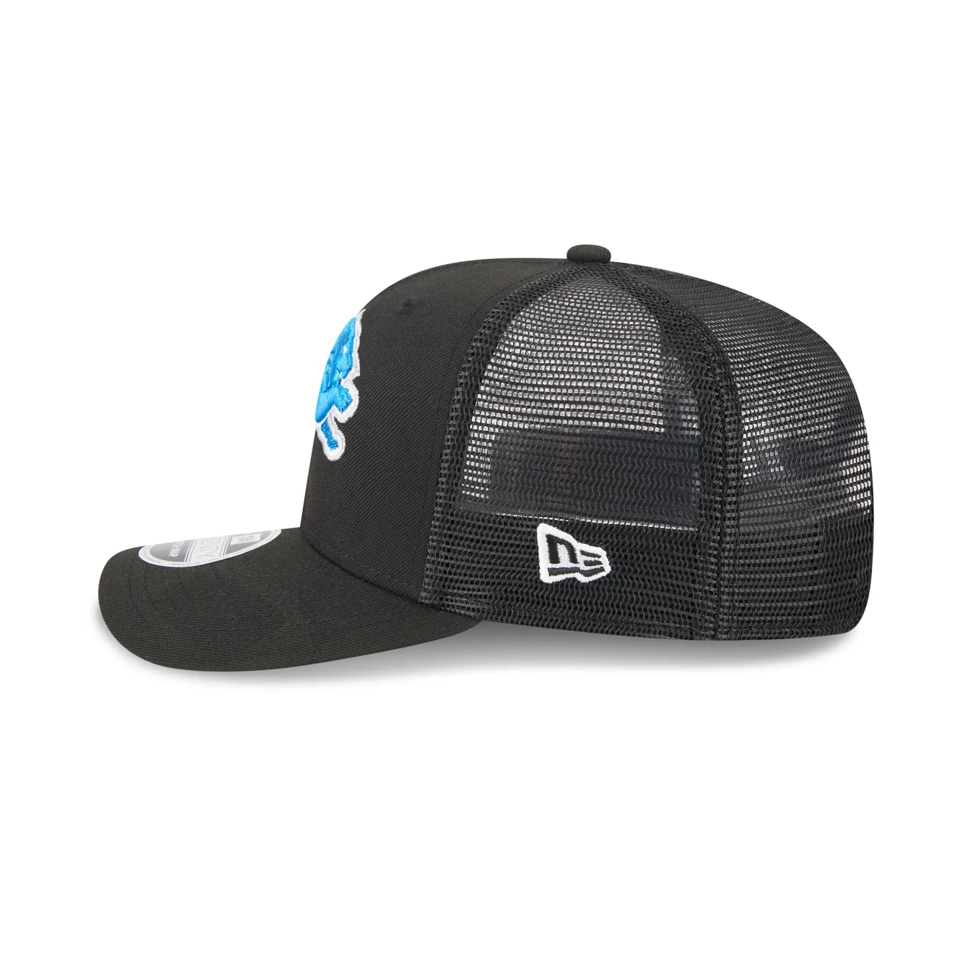 Detroit Lions Team Black 9SEVENTY Trucker Hat sold by New Era product image thumbnail 4