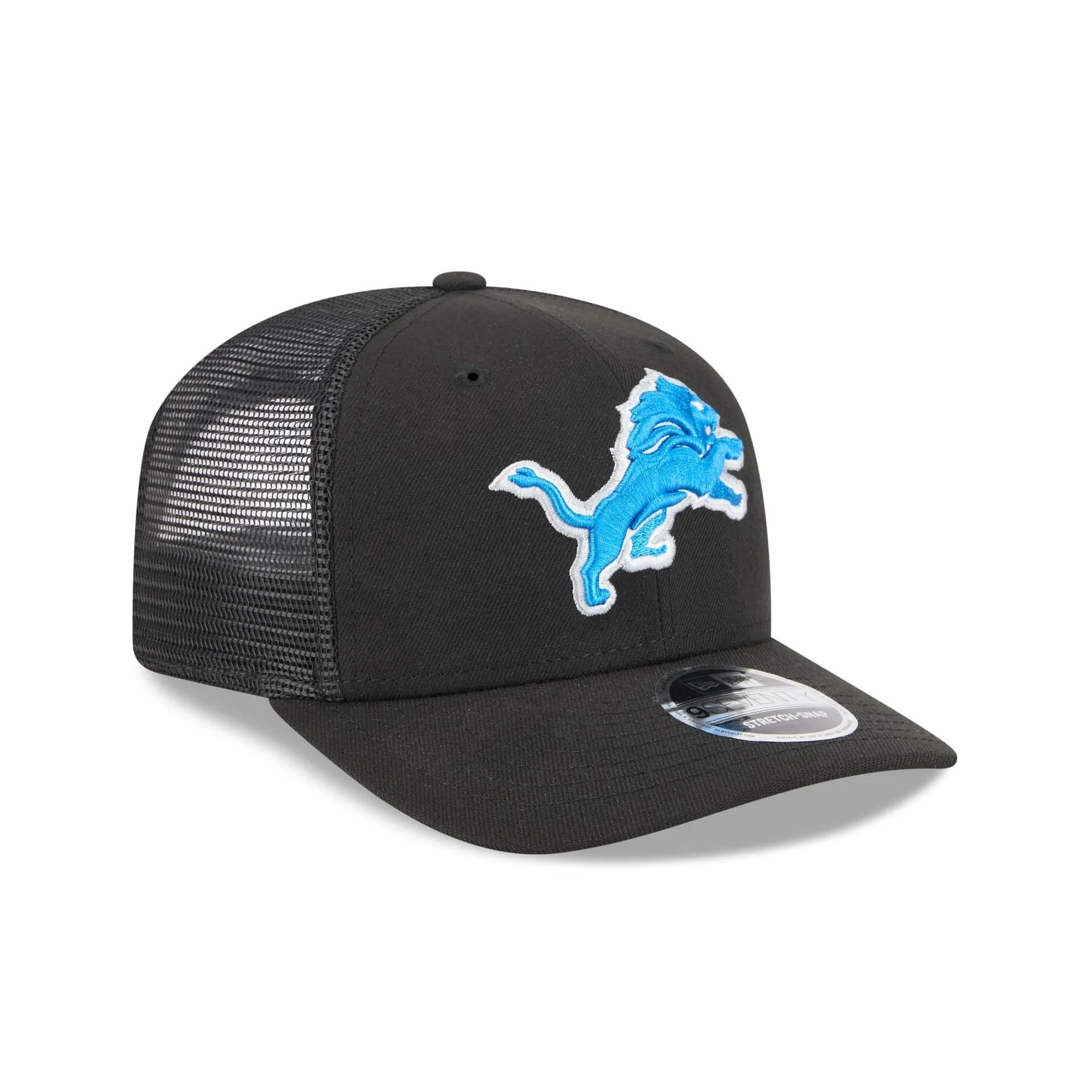 Detroit Lions Team Black 9SEVENTY Trucker Hat sold by New Era product image thumbnail 3