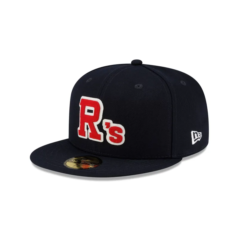 Rieleros de Aguascalientes Retro 59FIFTY Fitted Hat sold by New Era