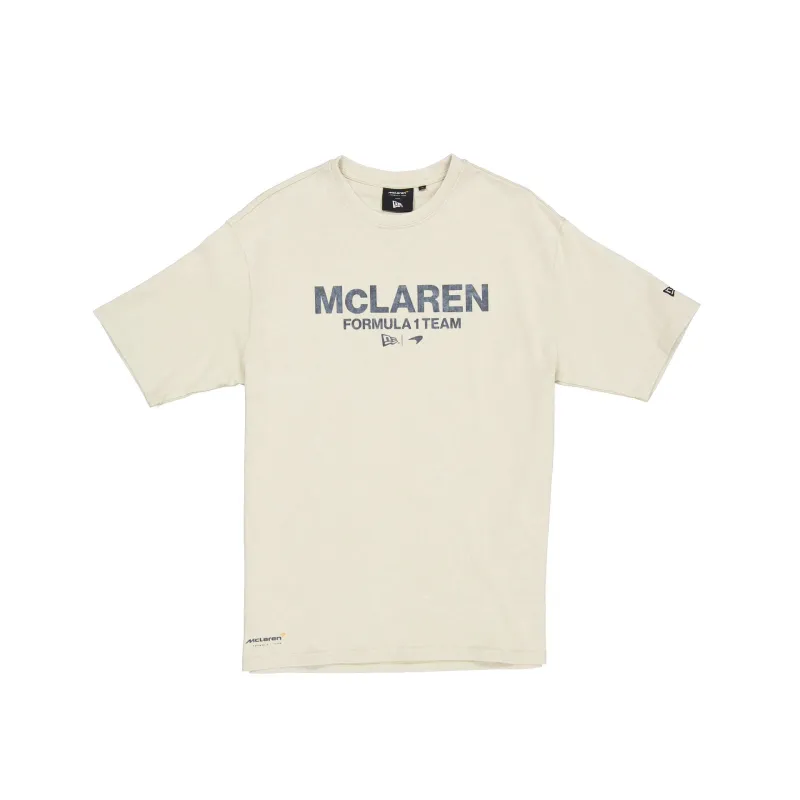 McLaren Formula 1 Team Pigment Wash Stone T-Shirt sold by New Era