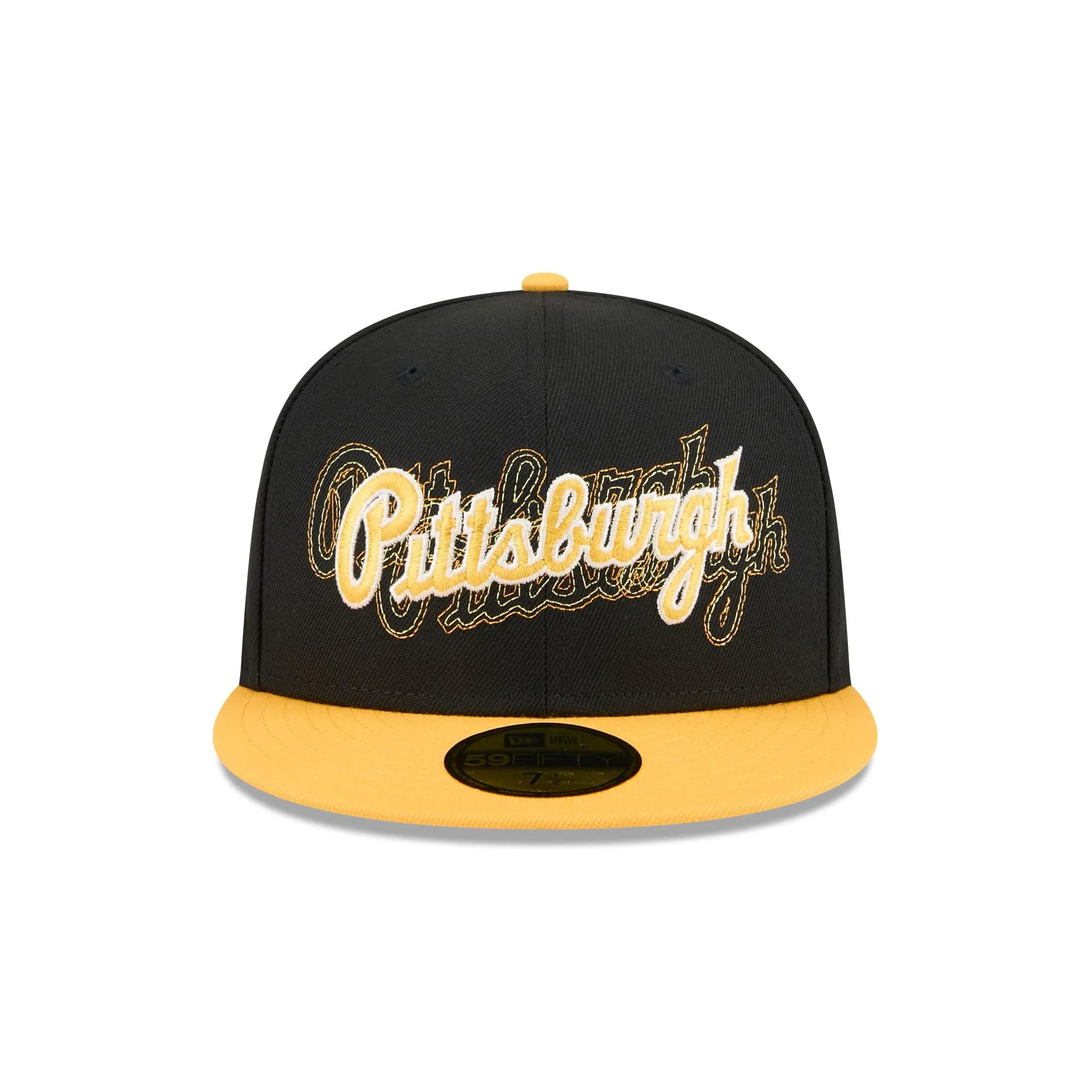 Pittsburgh Pirates Shadow Stitch 59FIFTY Fitted Hat sold by New Era product image thumbnail 2