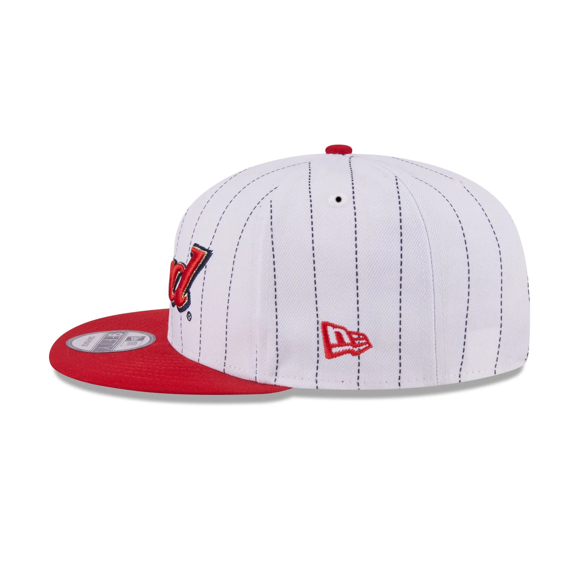 Dale Earnhardt Jr. x Budweiser Pinstripe 9FIFTY Snapback Hat sold by New Era product image thumbnail 5