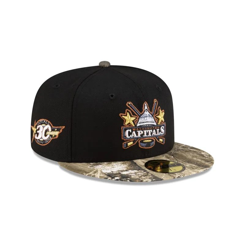 Washington Capitals Realtree Visor 59FIFTY Fitted Hat sold by New Era