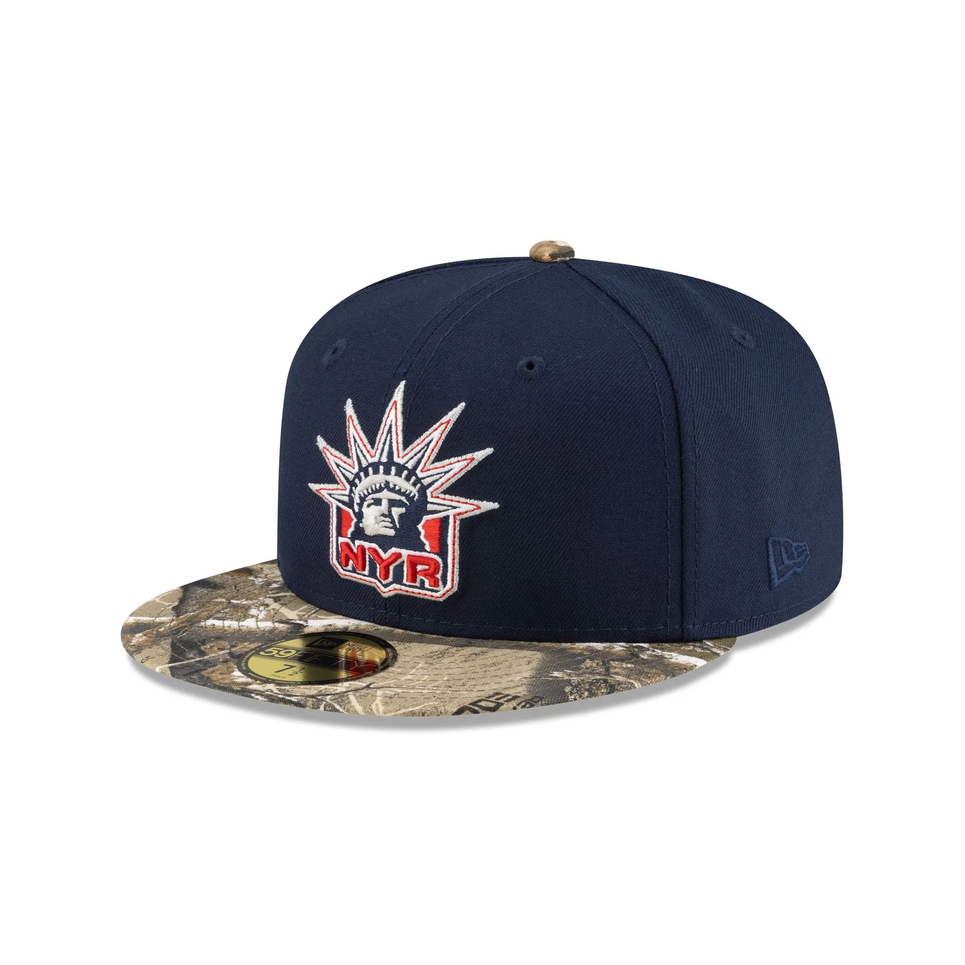 New York Rangers Realtree Visor 59FIFTY Fitted Hat sold by New Era product image thumbnail 3