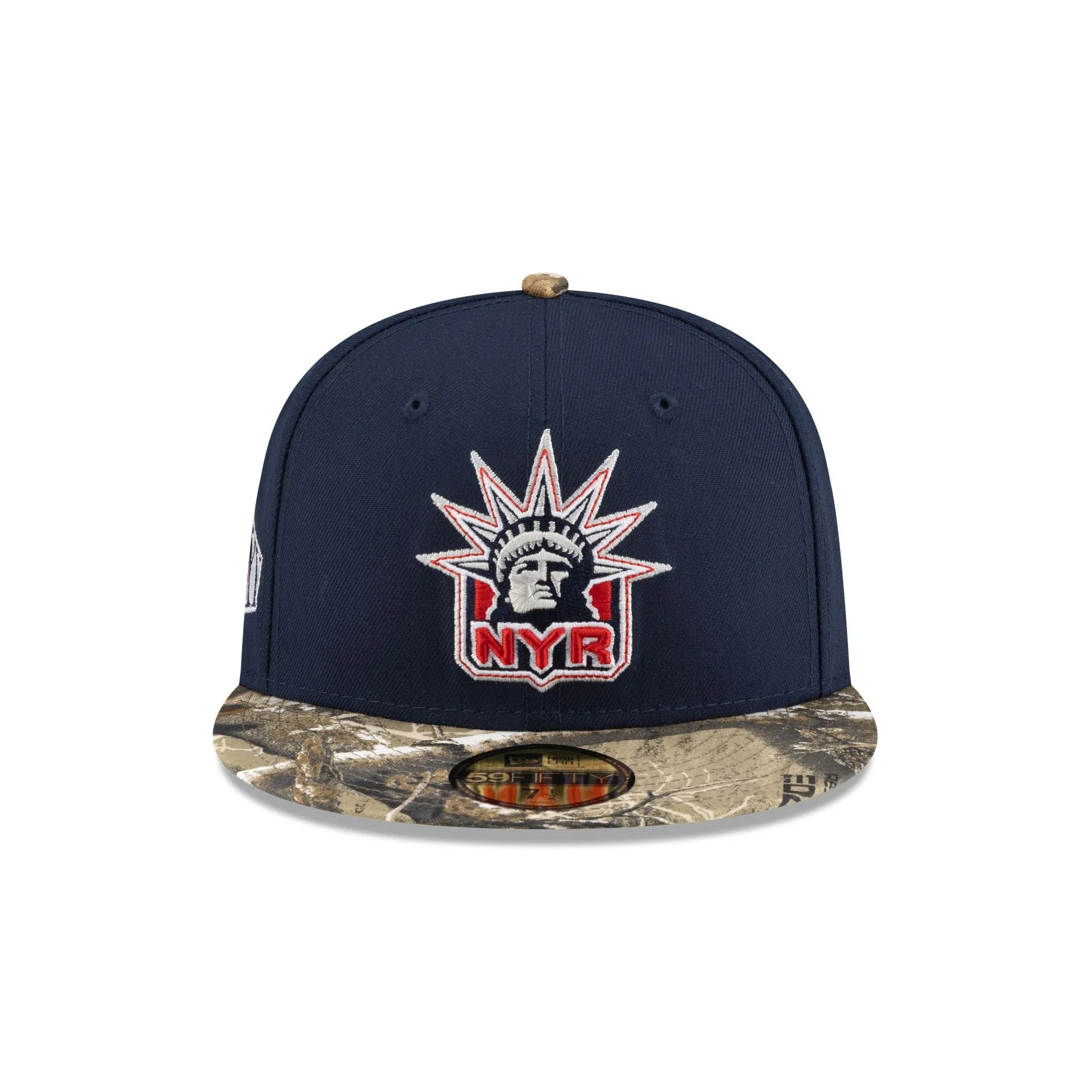 New York Rangers Realtree Visor 59FIFTY Fitted Hat sold by New Era product image thumbnail 2