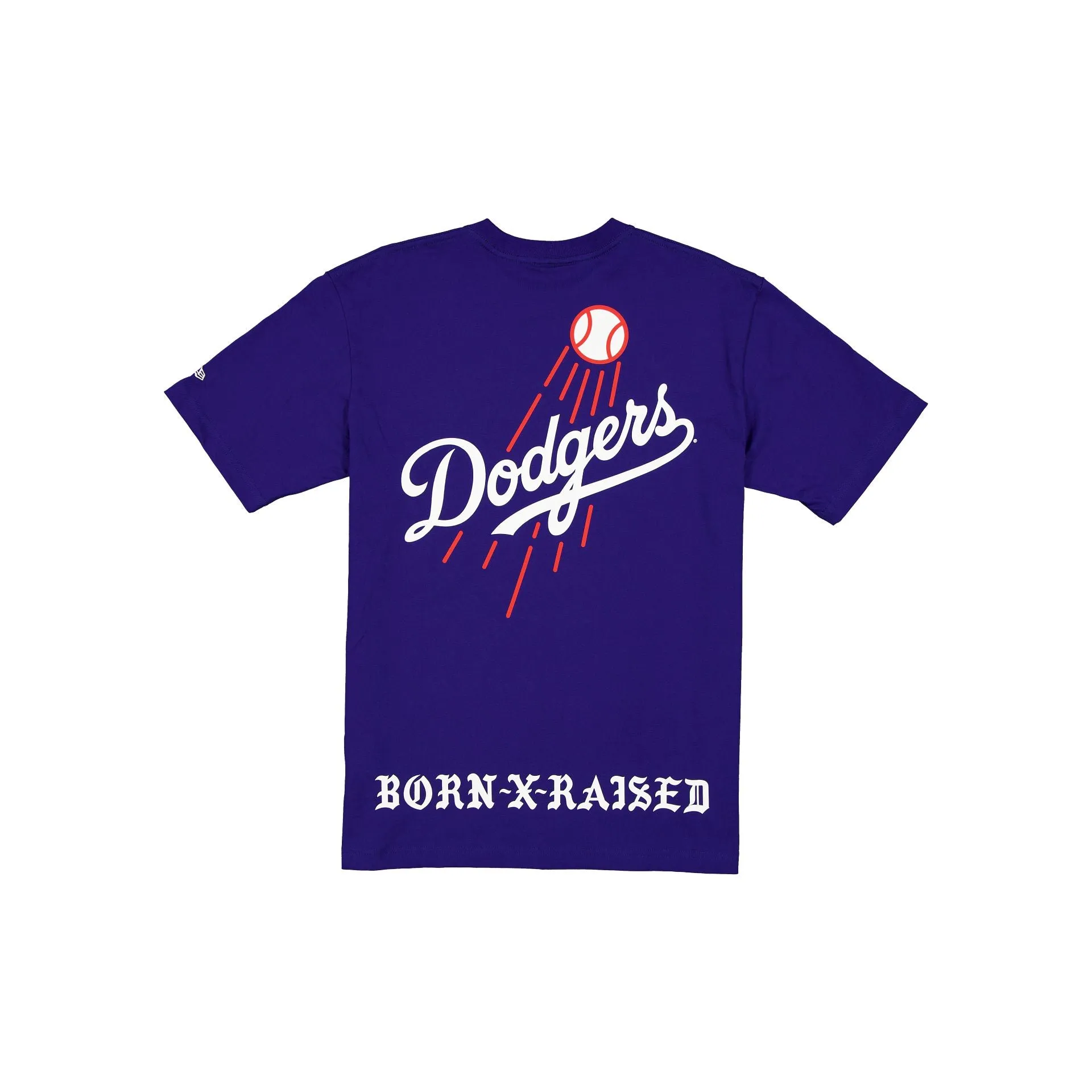 Born x Raised x Los Angeles Dodgers Fly Ball Blue T-Shirt sold by New Era product image thumbnail 2