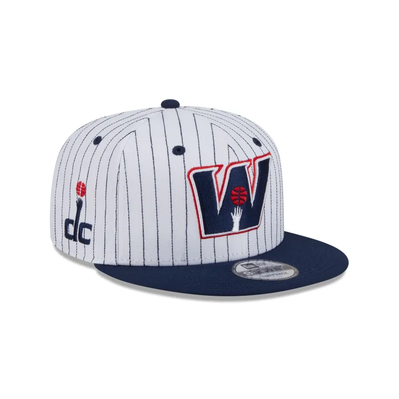 Washington Wizards Deceptor Pinstripe 9FIFTY Snapback Hat sold by New Era