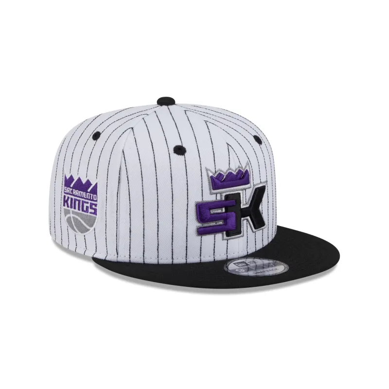 Sacramento Kings Deceptor Pinstripe 9FIFTY Snapback Hat sold by New Era