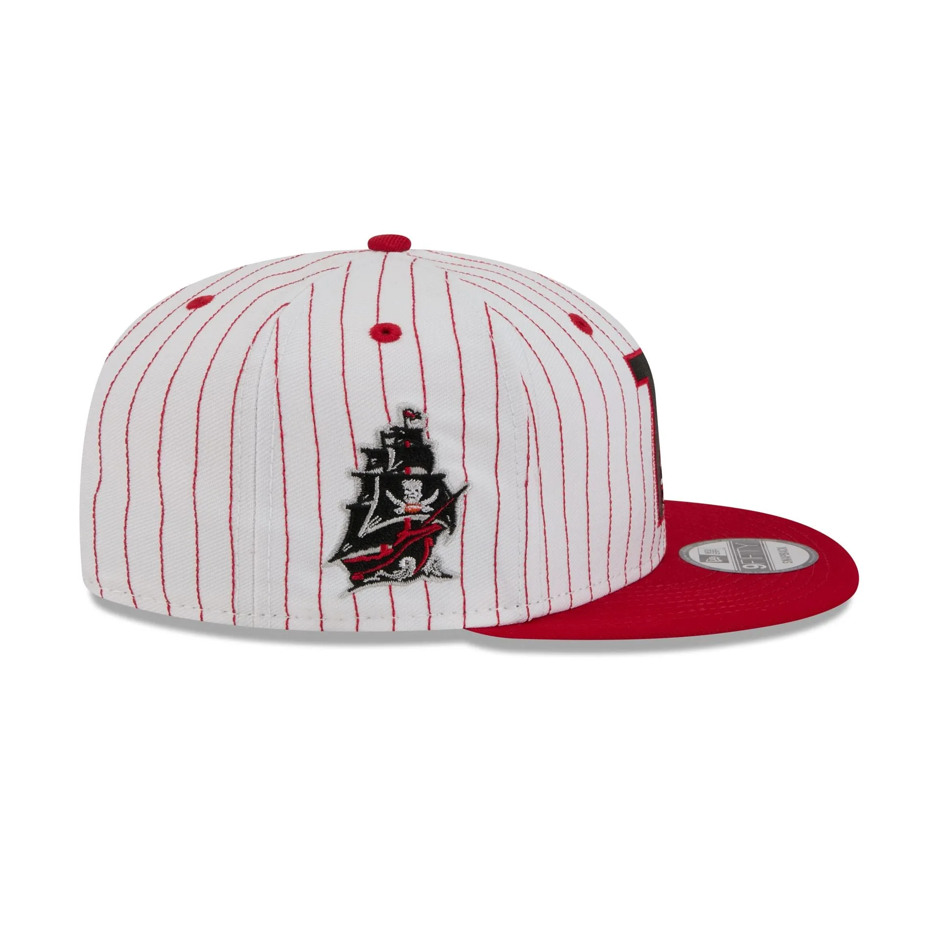 Tampa Bay Buccaneers Deceptor Pinstripe 9FIFTY Snapback Hat sold by New Era product image thumbnail 4
