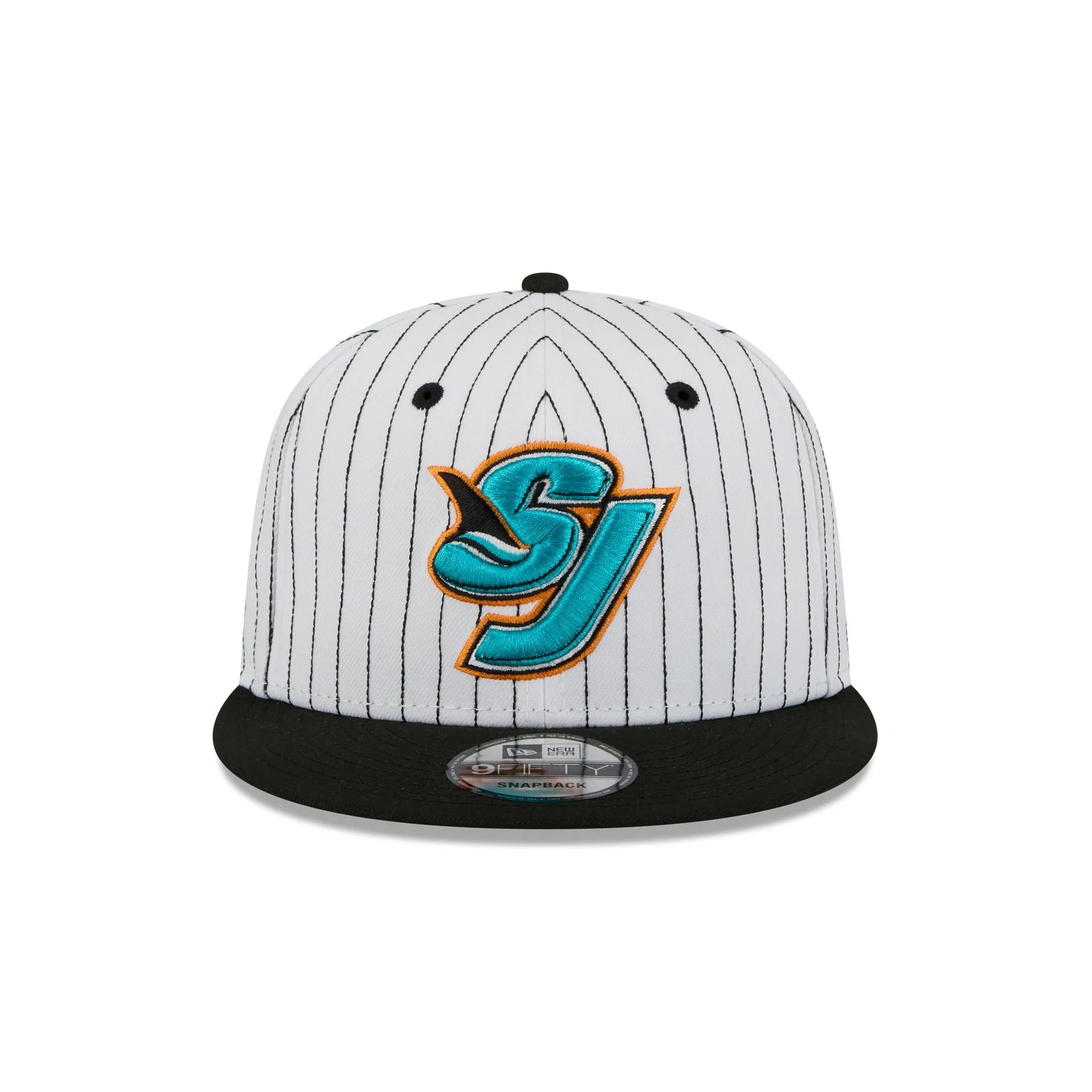 San Jose Sharks Deceptor Pinstripe 9FIFTY Snapback Hat sold by New Era product image thumbnail 2