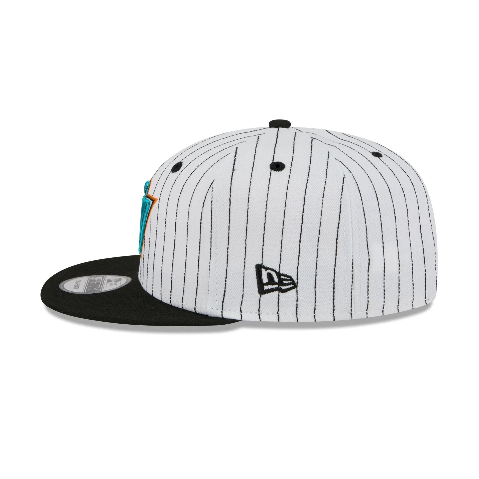 San Jose Sharks Deceptor Pinstripe 9FIFTY Snapback Hat sold by New Era product image thumbnail 5