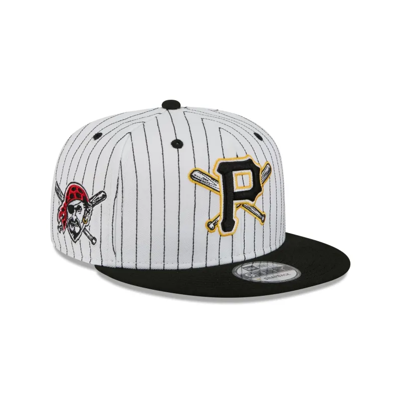 Pittsburgh Pirates Deceptor Pinstripe 9FIFTY Snapback Hat sold by New Era