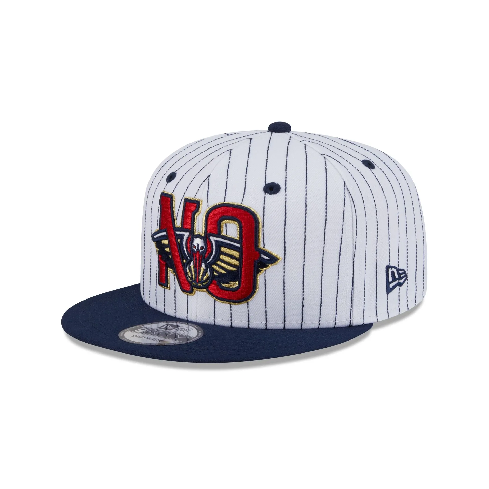New Orleans Pelicans Deceptor Pinstripe 9FIFTY Snapback Hat sold by New Era product image thumbnail 3