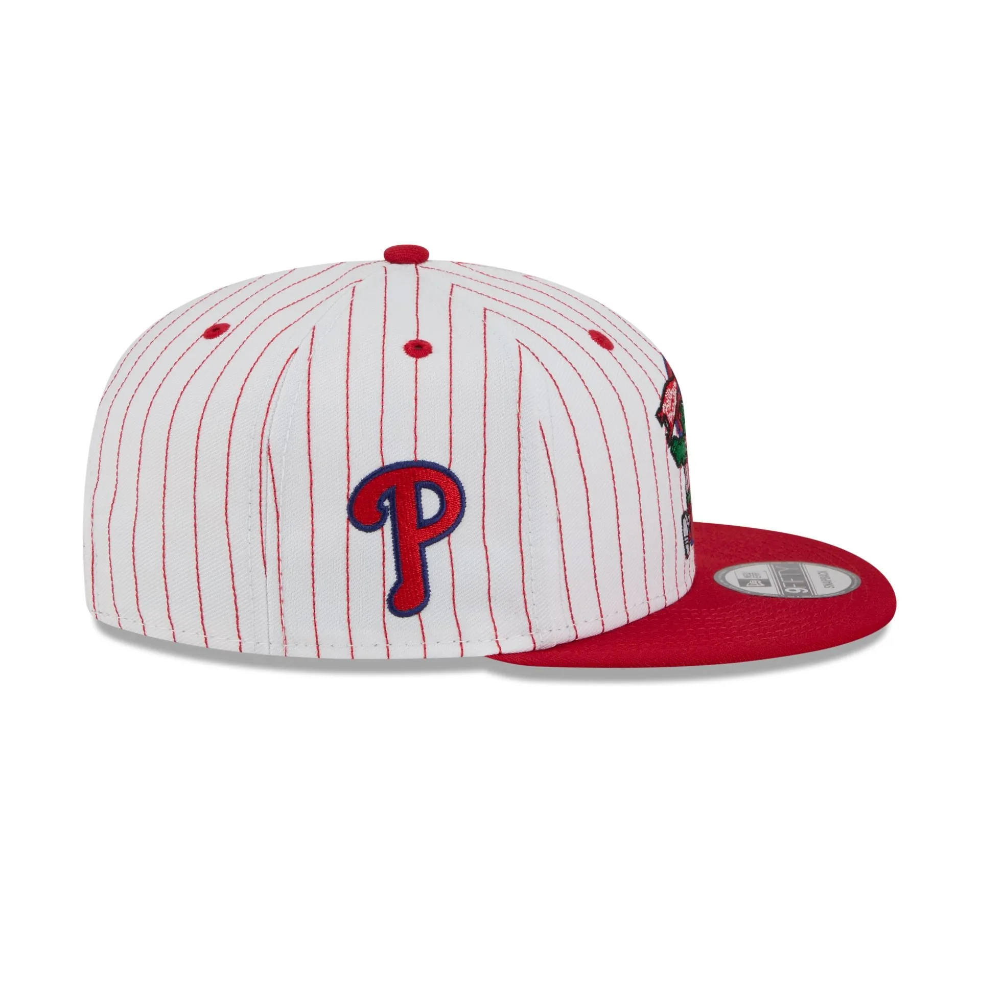 Philadelphia Phillies Deceptor Pinstripe 9FIFTY Snapback Hat sold by New Era product image thumbnail 4