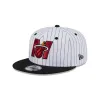 Miami Heat Deceptor Pinstripe 9FIFTY Snapback Hat sold by New Era