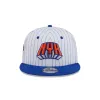 New York Knicks Deceptor Pinstripe 9FIFTY Snapback Hat sold by New Era