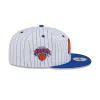 New York Knicks Deceptor Pinstripe 9FIFTY Snapback Hat sold by New Era