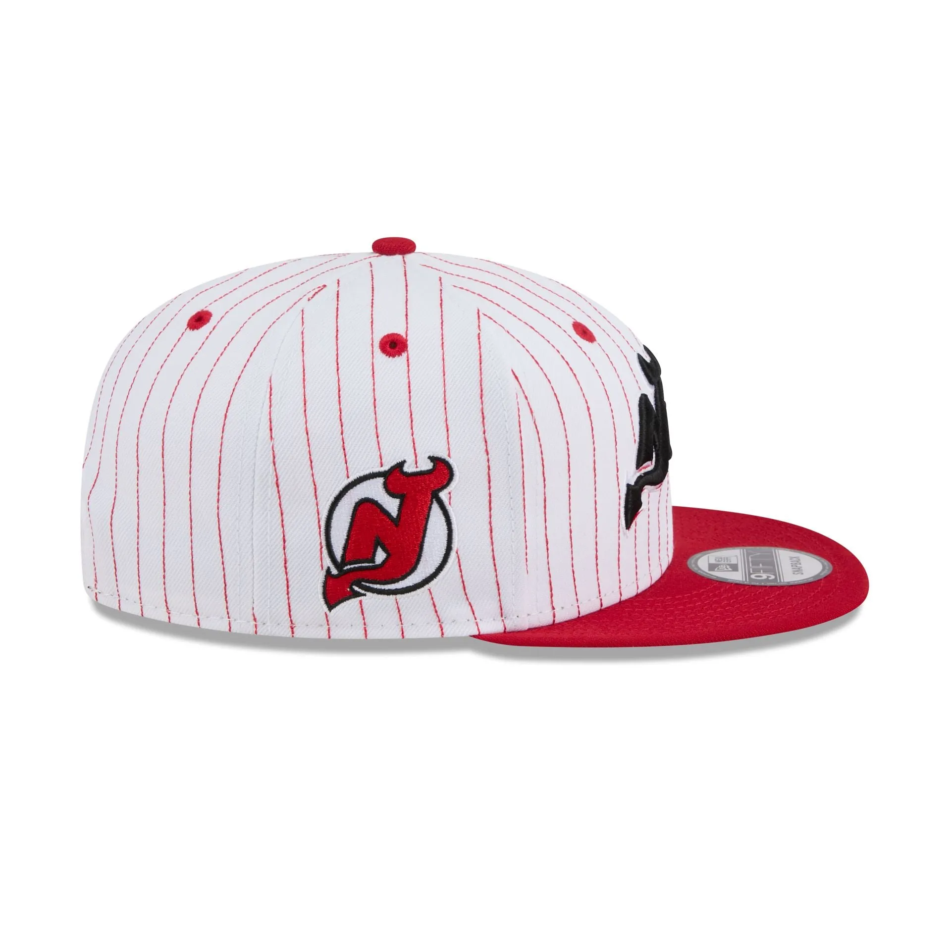 New Jersey Devils Deceptor Pinstripe 9FIFTY Snapback Hat sold by New Era product image thumbnail 4