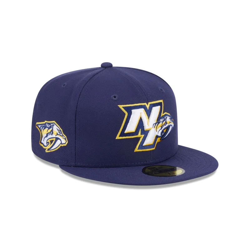 Nashville Predators Deceptor 59FIFTY Fitted Hat made by New Era