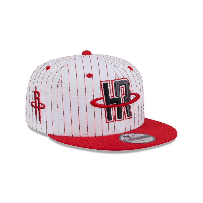 Houston Rockets Deceptor Pinstripe 9FIFTY Snapback Hat sold by New Era