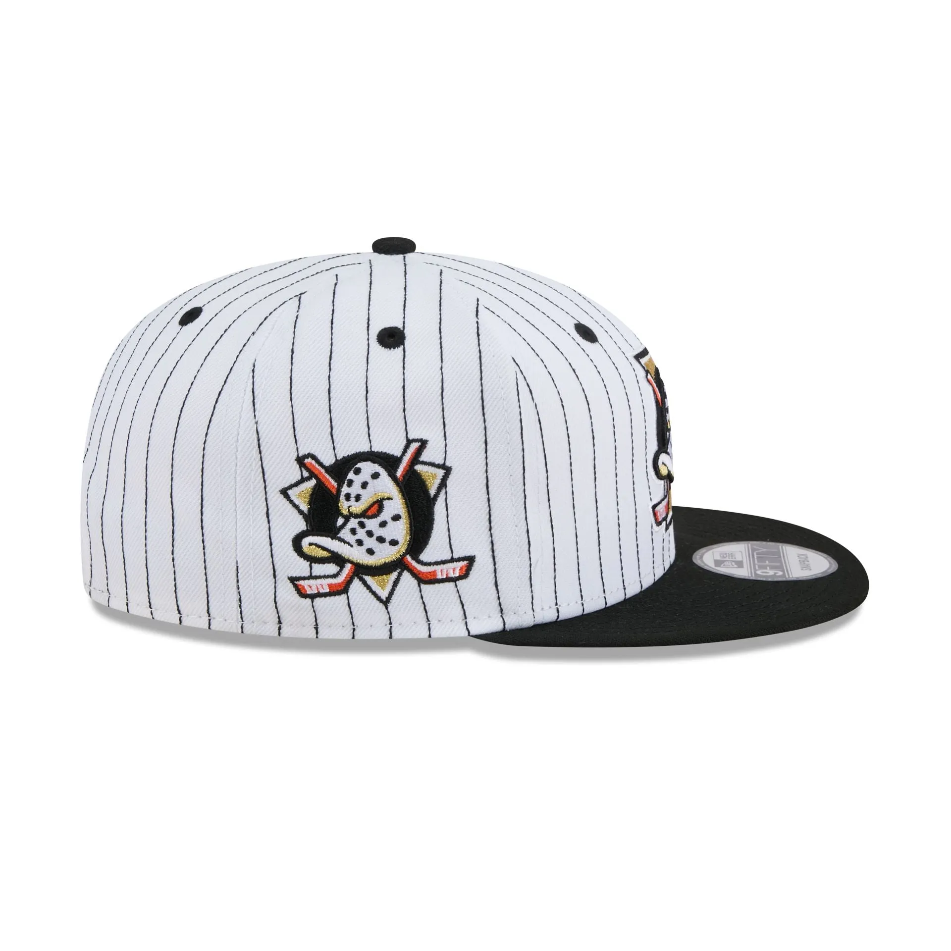 Anaheim Ducks Deceptor Pinstripe 9FIFTY Snapback Hat sold by New Era product image thumbnail 4