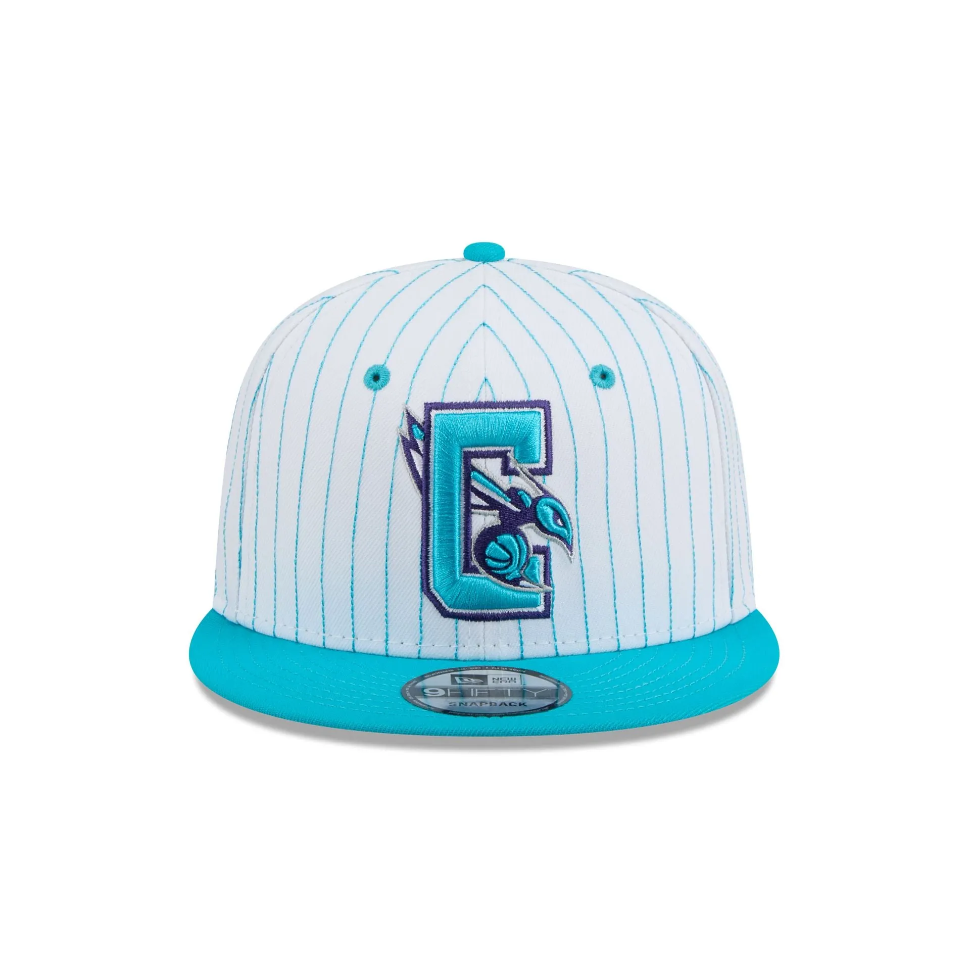 Charlotte Hornets Deceptor Pinstripe 9FIFTY Snapback Hat sold by New Era product image thumbnail 2