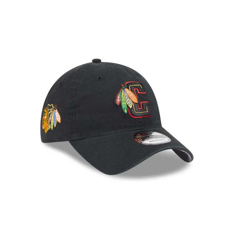 Chicago Blackhawks Deceptor 9TWENTY Adjustable Hat sold by New Era