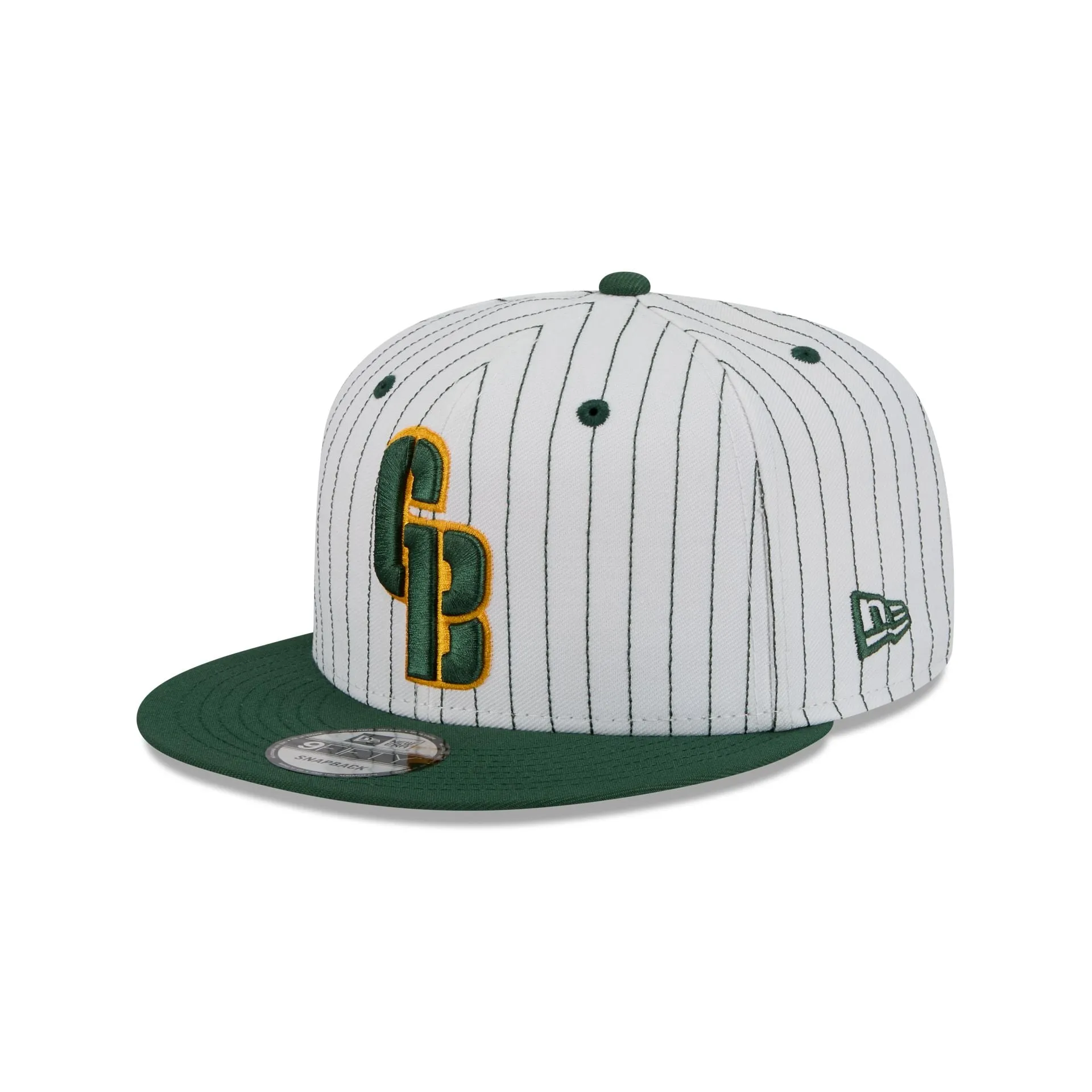 Green Bay Packers Deceptor Pinstripe 9FIFTY Snapback Hat sold by New Era product image thumbnail 3