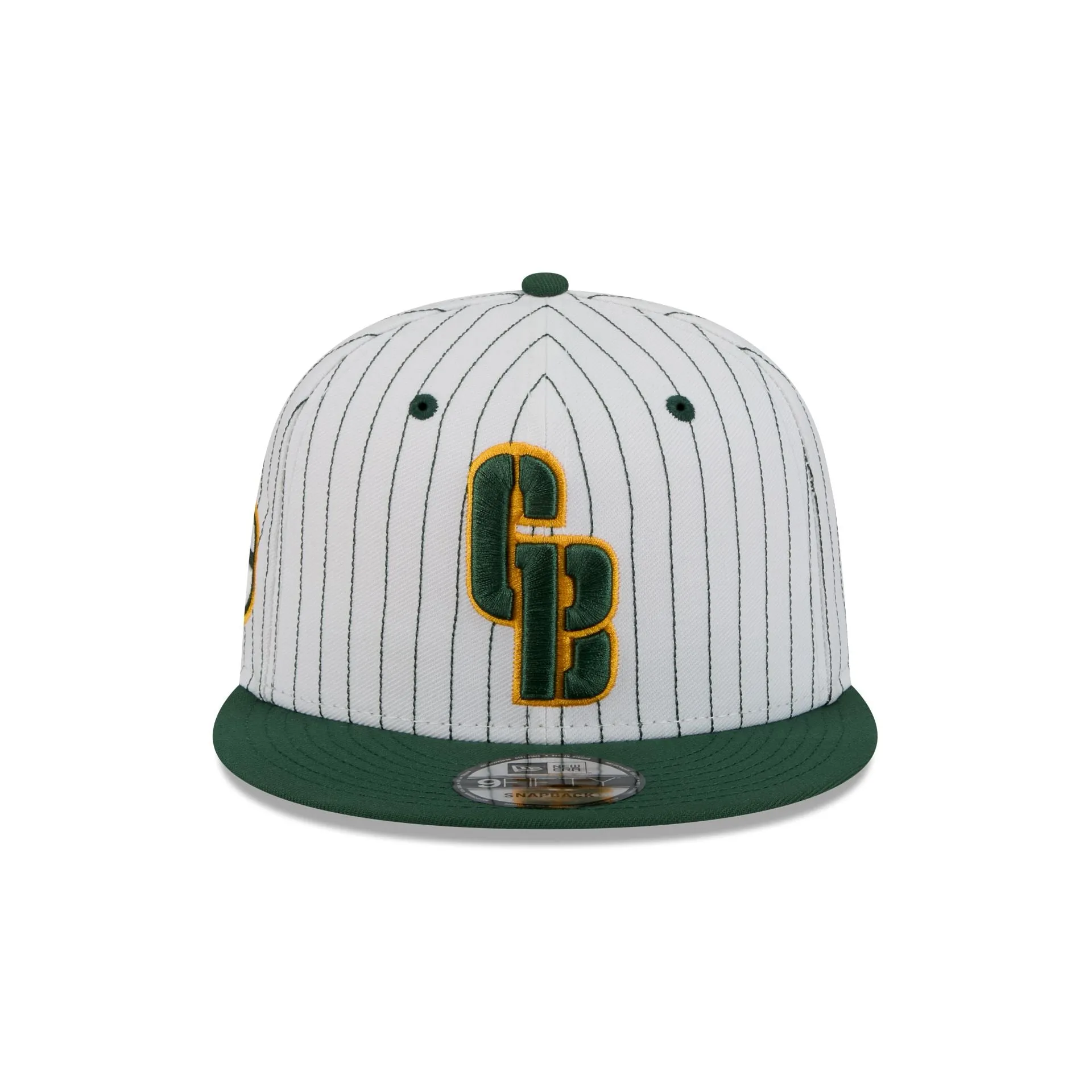Green Bay Packers Deceptor Pinstripe 9FIFTY Snapback Hat sold by New Era product image thumbnail 2