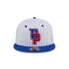 Detroit Pistons Deceptor Pinstripe 9FIFTY Snapback Hat sold by New Era