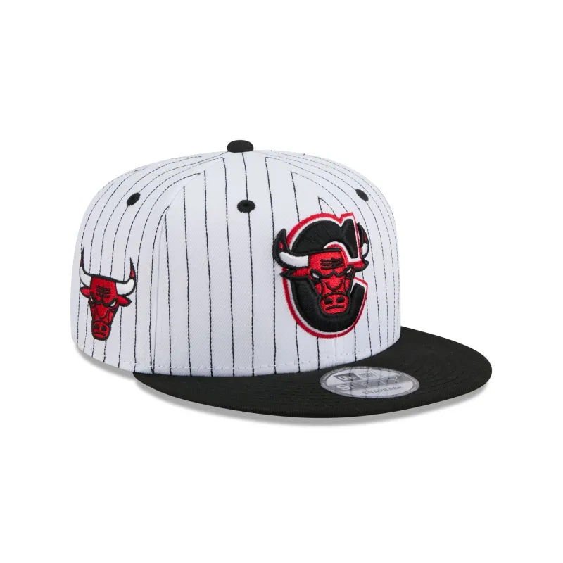 Chicago Bulls Deceptor Pinstripe 9FIFTY Snapback Hat sold by New Era