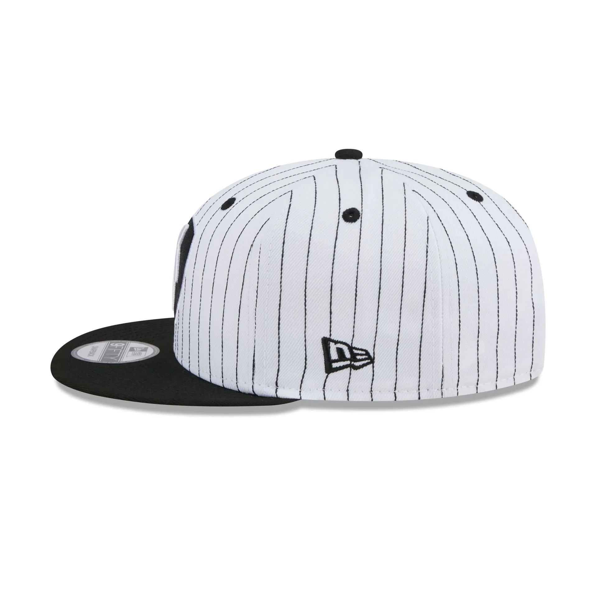 Brooklyn Nets Deceptor Pinstripe 9FIFTY Snapback Hat sold by New Era product image thumbnail 5