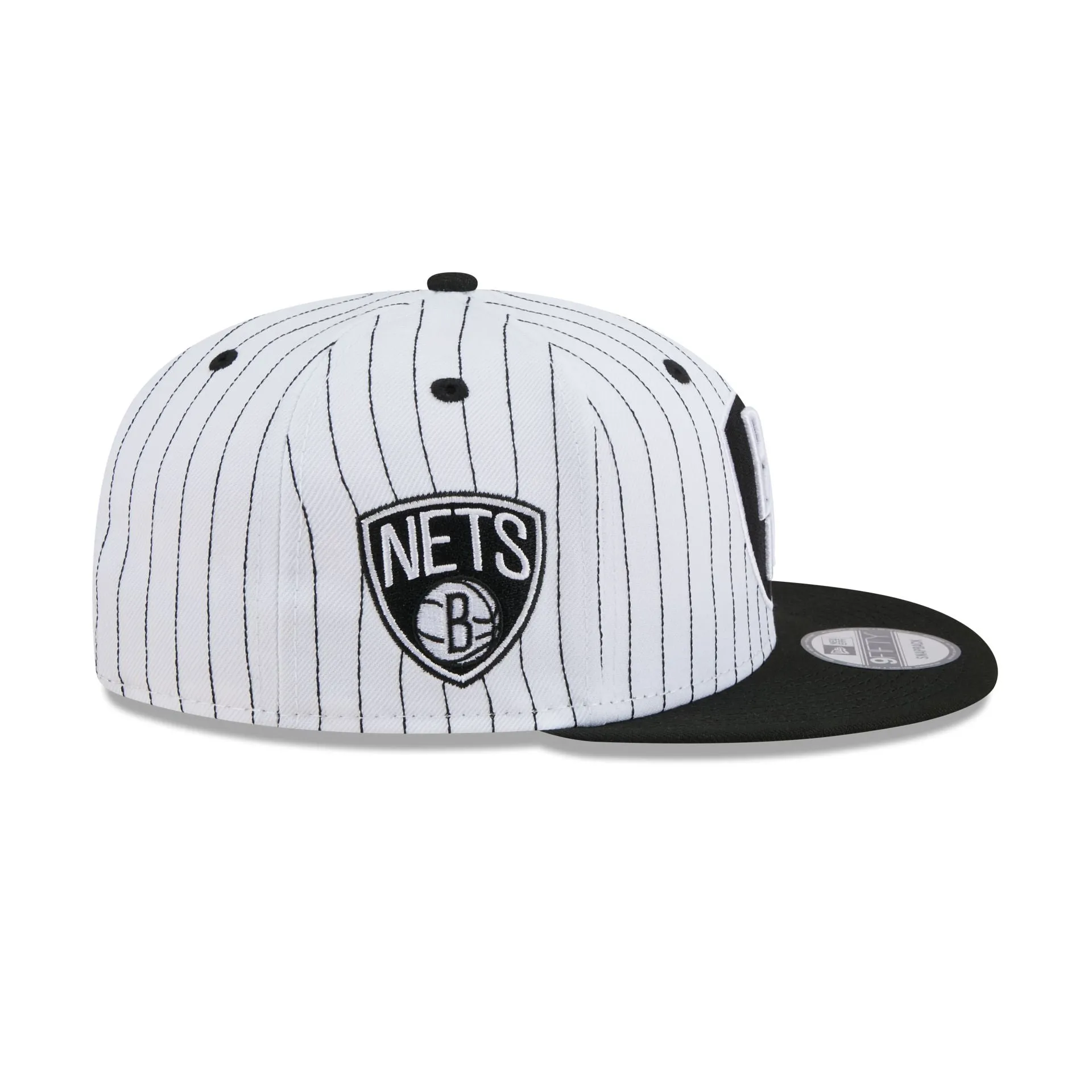 Brooklyn Nets Deceptor Pinstripe 9FIFTY Snapback Hat sold by New Era product image thumbnail 4