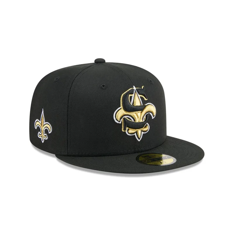 New Orleans Saints Deceptor 59FIFTY Fitted Hat sold by New Era