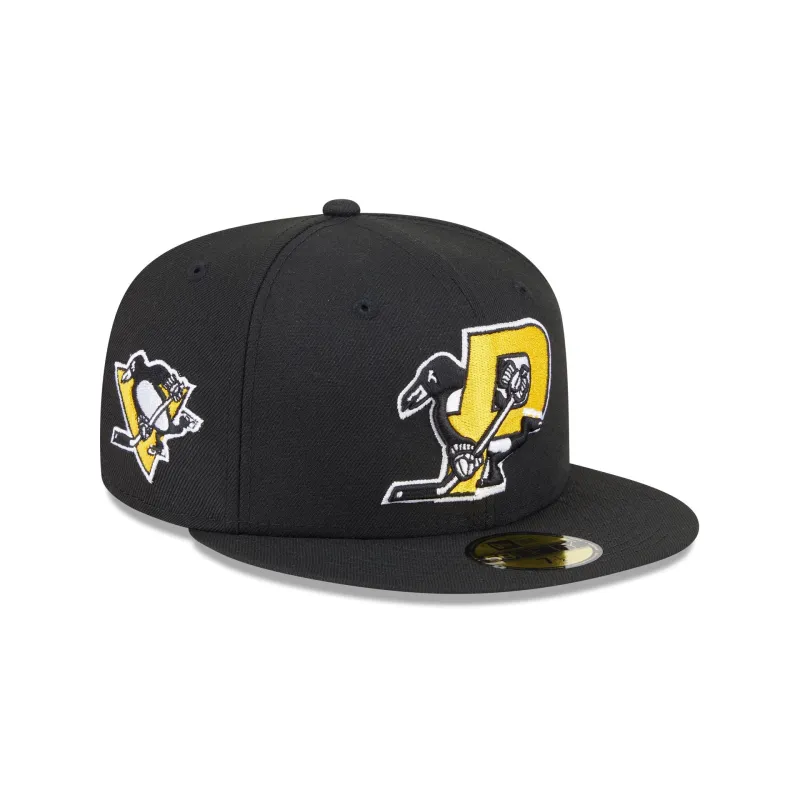 Pittsburgh Penguins Deceptor 59FIFTY Fitted Hat sold by New Era