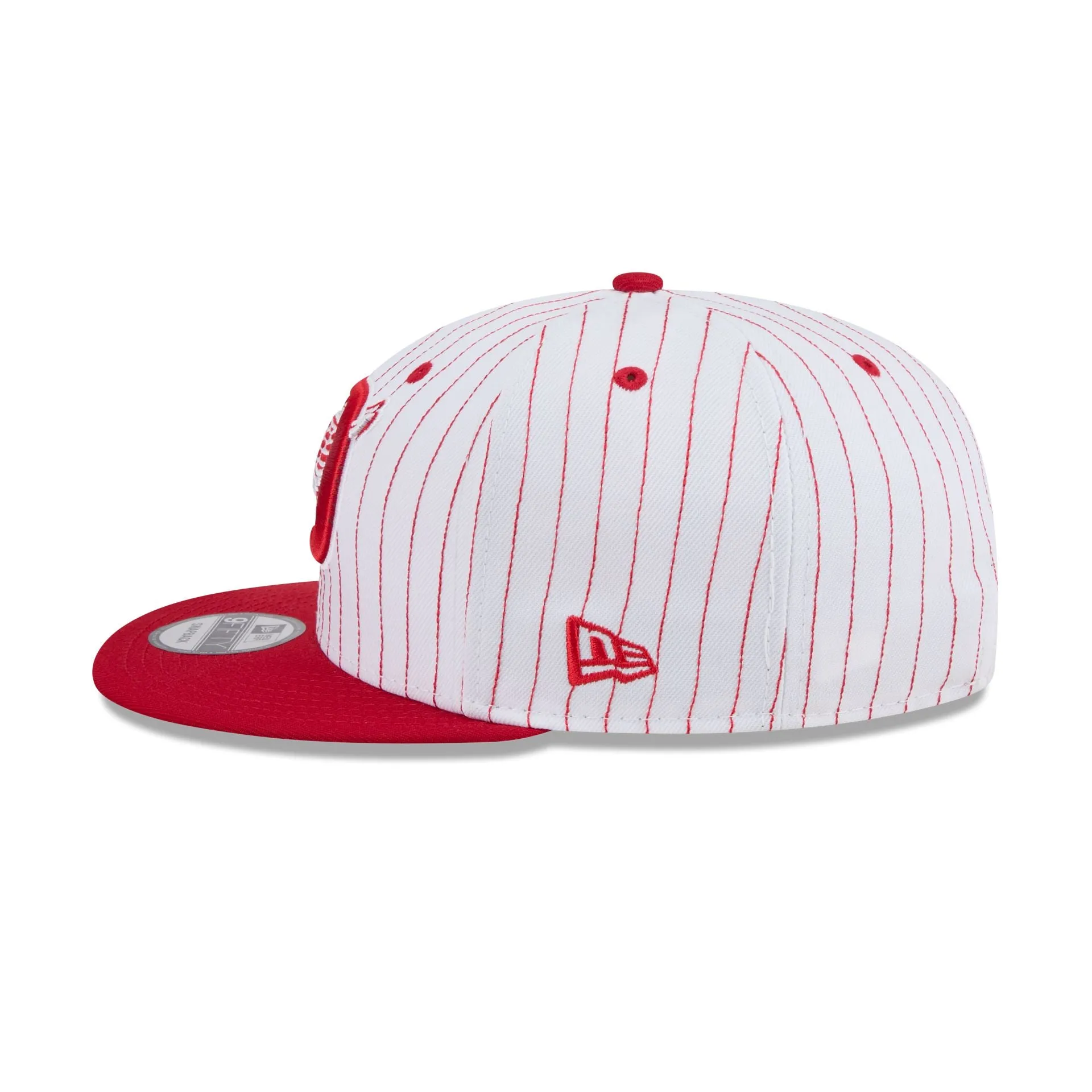 Detroit Red Wings Deceptor Pinstripe 9FIFTY Snapback Hat sold by New Era product image thumbnail 5