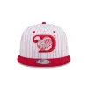 Detroit Red Wings Deceptor Pinstripe 9FIFTY Snapback Hat sold by New Era