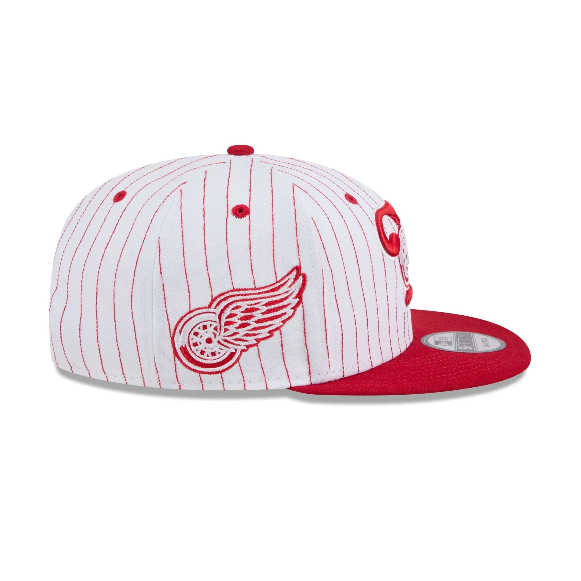 Detroit Red Wings Deceptor Pinstripe 9FIFTY Snapback Hat sold by New Era product image thumbnail 4