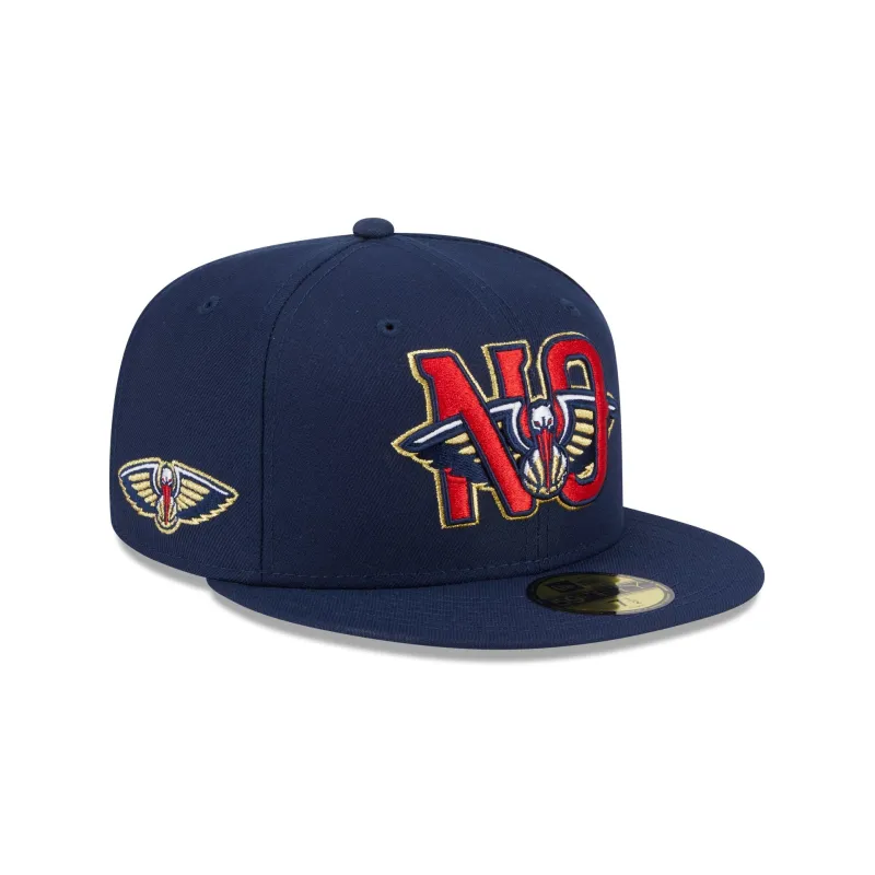 New Orleans Pelicans Deceptor 59FIFTY Fitted Hat sold by New Era