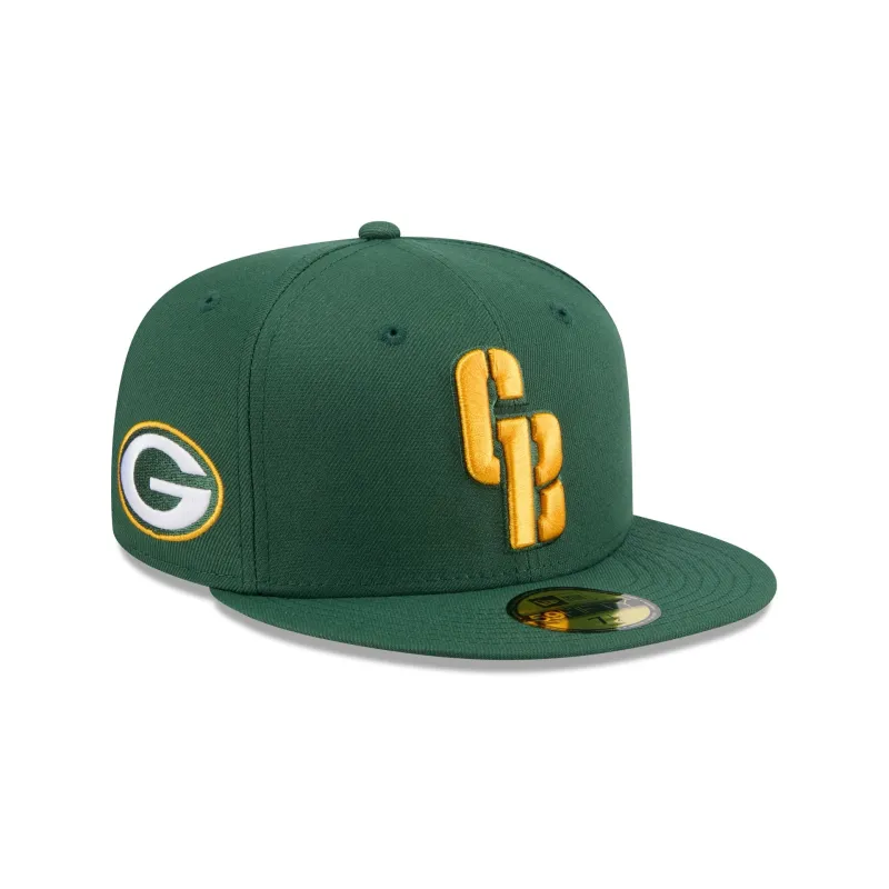 Green Bay Packers Deceptor 59FIFTY Fitted Hat sold by New Era